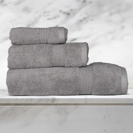 Πετσέτα Epavlis Σώματος 80x150 Soft Line 100% Βαμβάκι Χρ. Grey