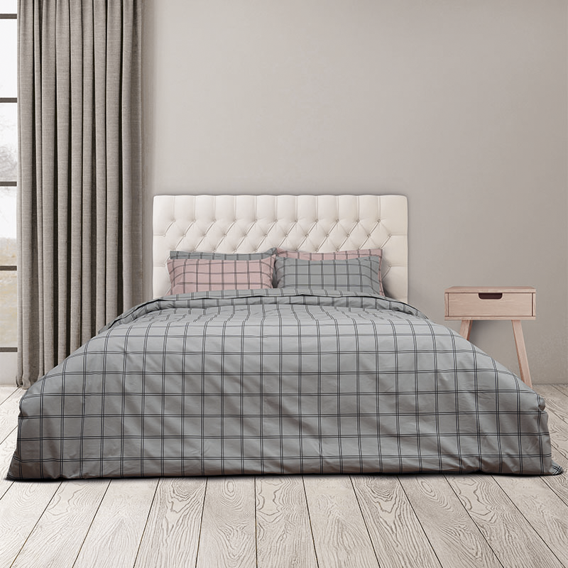 Σεντόνι Epavlis Ημίδιπλο Λάστιχο Σχ.0606 Grey  100Χ200+30