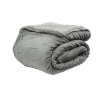 Κουβέρτα Epavlis Διπλής Όψης Velour με Sherpa 3030 Υπέρδιπλη Χρ.Light Grey 220Χ240