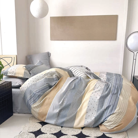 Σετ Σεντόνια Epavlis Βαμβακοσατέν Υπέρδιπλα 230x260 Σχ.0808