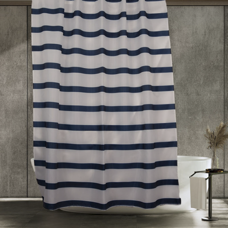 Κουρτίνα μπάνιου Epavlis Stripe 180x180