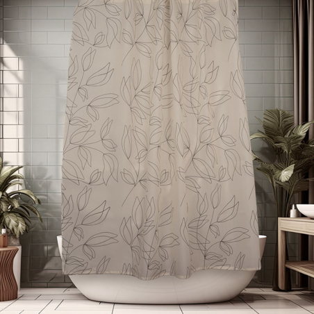 Κουρτίνα μπάνιου Epavlis Flower 180x180