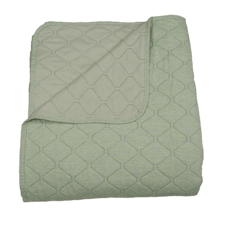 Κουβερλί Epavlis Microfiber Διπλής Όψης 3050 Μονό 160x220 Green