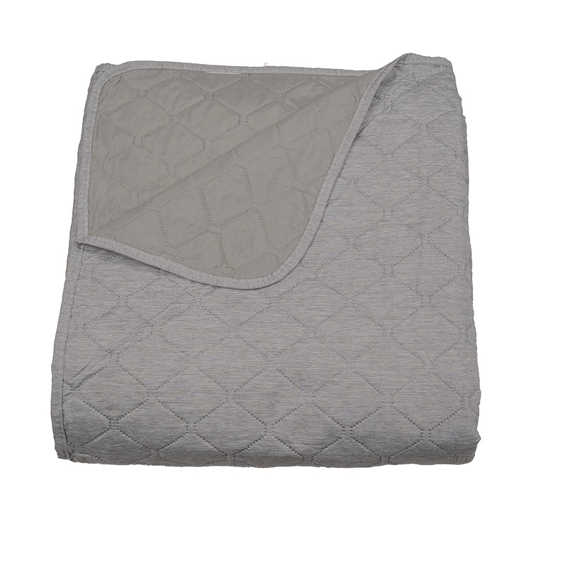 Κουβερλί Epavlis Microfiber Διπλής Όψης 3050 Μονό 160x220 Grey