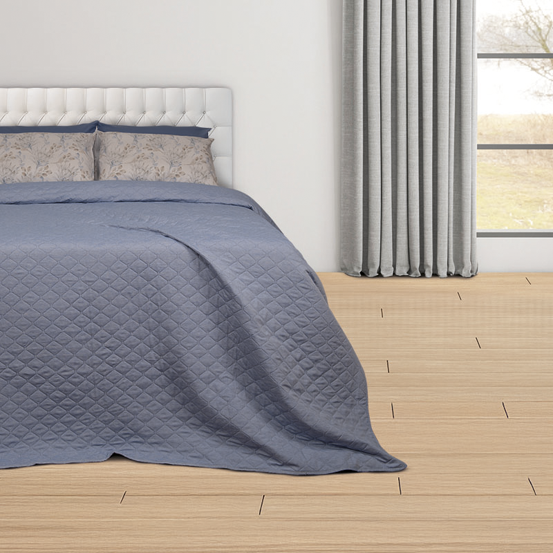 Κουβερλί Epavlis Microfiber Διπλής Όψης 3050 Μονό 160x220 Grey
