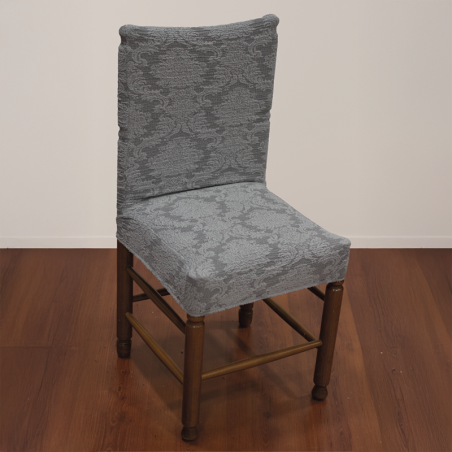 Κάλυμμα Καρέκλας Epavlis Baroque Dark Grey