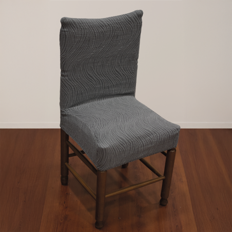 Κάλυμμα Καρέκλας Epavlis Waves Dark Grey