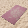 Πετσέτες Θαλάσσης Βελουτέ 85x160  Turtle Pink