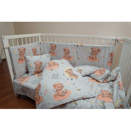 Σετ Σεντόνια Κούνιας Cotton 100% Σχ.302 2/110Χ160 1/30Χ40