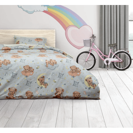 Σεντόνια Σετ Epavlis Kids Μονά Με Λάστιχο Σχ.302 100Χ200+30