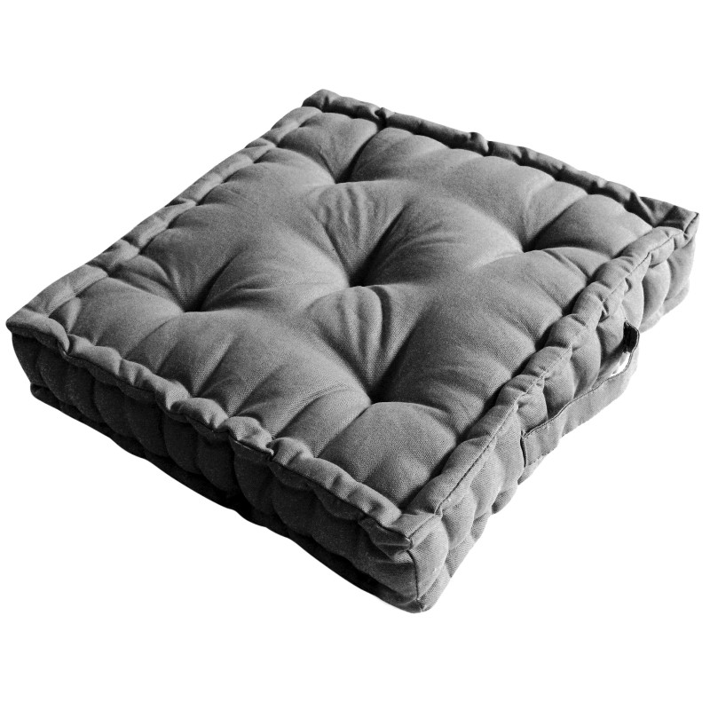 Μαξιλάρι Δαπέδου Epavlis 40x40x6 Χρ.Grey