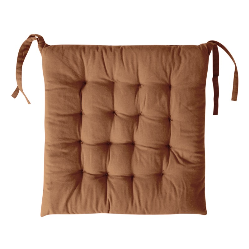 Μαξιλάρι Καρέκλας Epavlis με Κορδόνι 40x40 Χρ. Beige