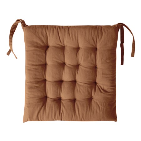 Μαξιλάρι Καρέκλας Epavlis με Κορδόνι 40x40 Χρ. Beige