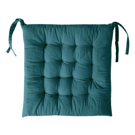 Μαξιλάρι Καρέκλας Epavlis με Κορδόνι 40x40 Χρ. Blue