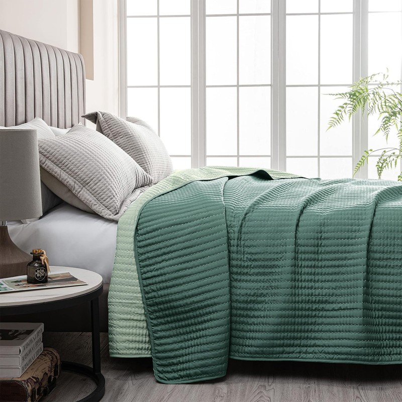 Κουβερλί Κεντητό Epavlis Υπέρδιπλο 220x240 Χρ.Petrol