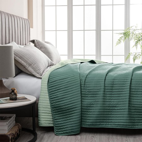 Κουβερλί Κεντητό Epavlis Υπέρδιπλο 220x240 Χρ.Petrol